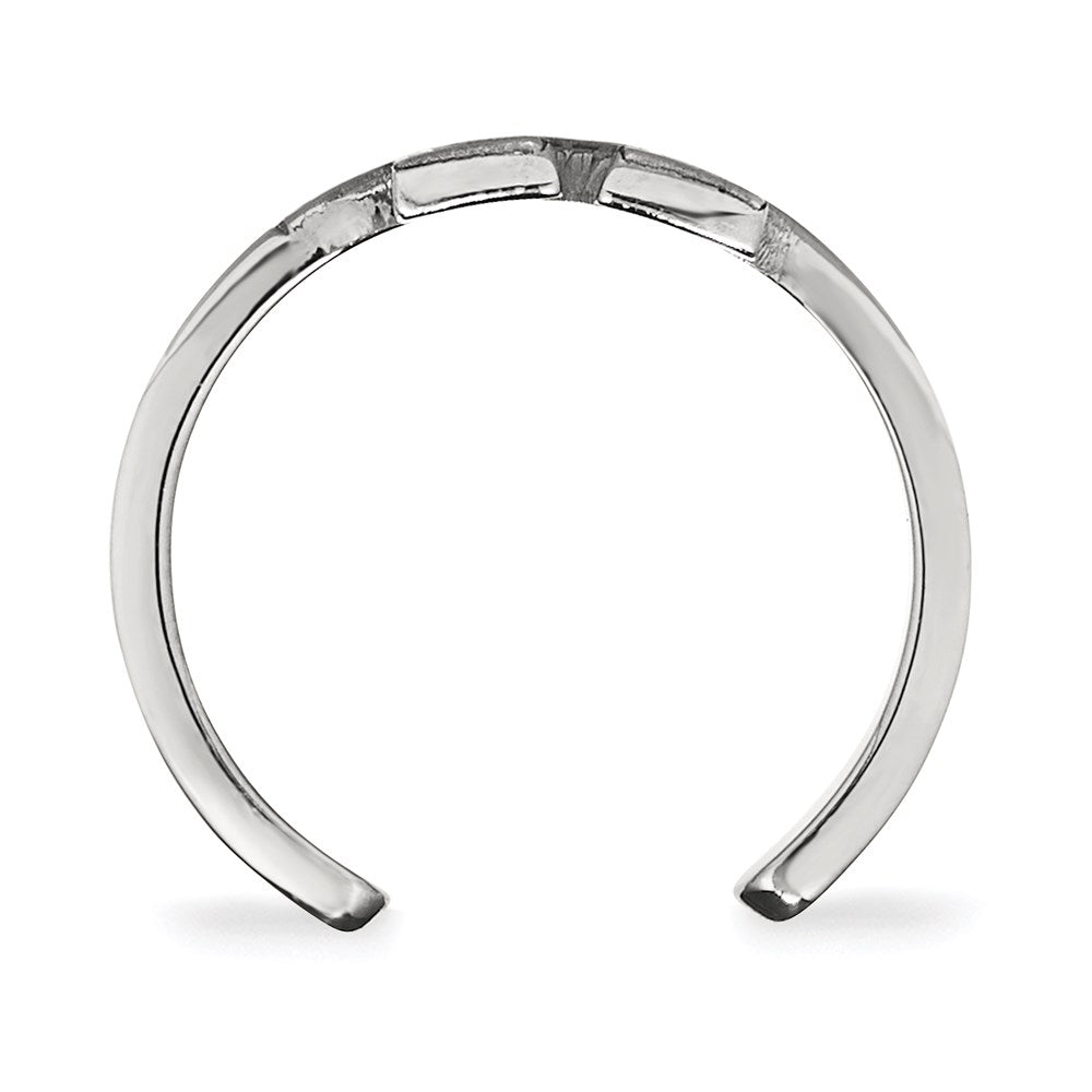 Sterlingsilber Rhodiniert Logoart University Of Kentucky U K Zehenring