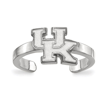 Sterlingsilber Rhodiniert Logoart University Of Kentucky U K Zehenring