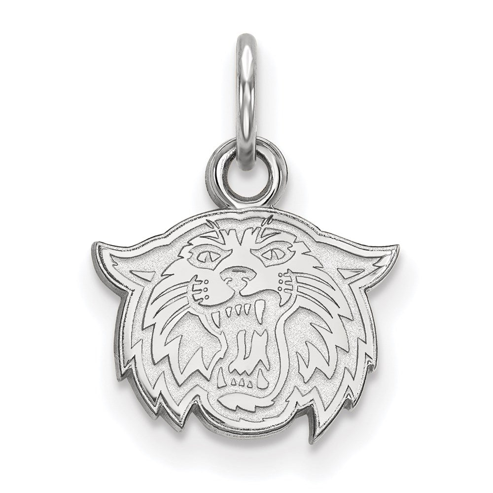 Sterlingsilber Rhodiniert Logoart Villanova University Wildkatze Extra Klein Anhänger