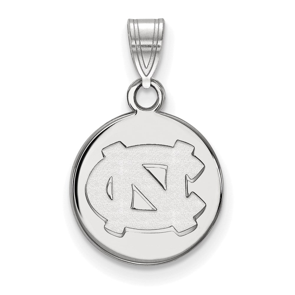 Sterlingsilber Rhodiniert Logoart University Of North Carolina N C Klein Plättchen Anhänger