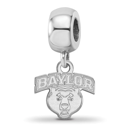 Sterlingsilber Rhodiniert Logoart Baylor University Xs Hängend Perle