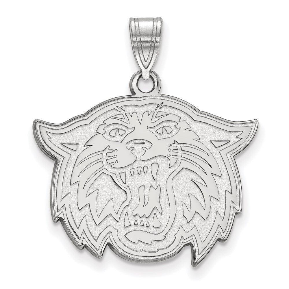 Sterlingsilber Rhodiniert Logoart Villanova University Wildkatze Groß Anhänger