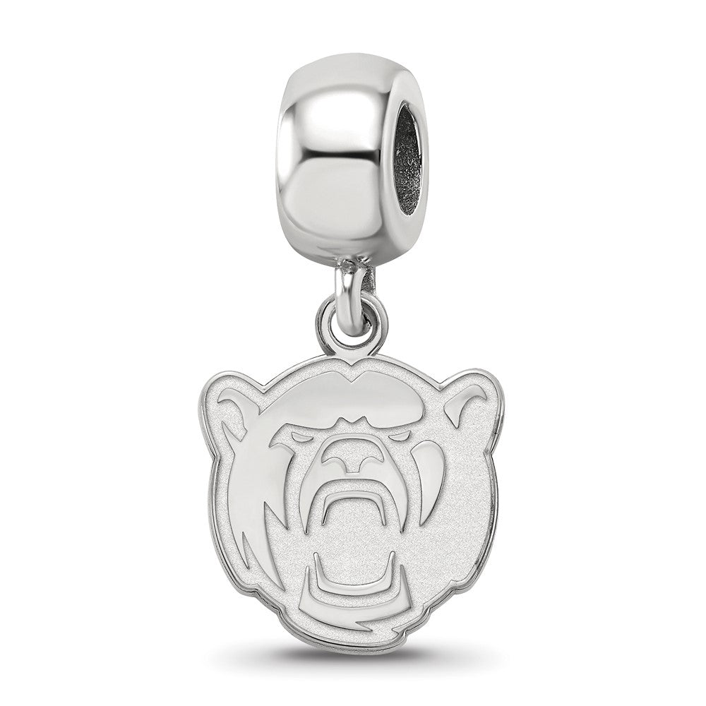 Sterlingsilber Rhodiniert Logoart Baylor University Sm Hängend Perle