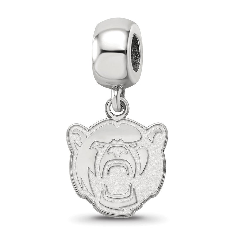 Sterlingsilber Rhodiniert Logoart Baylor University Sm Hängend Perle