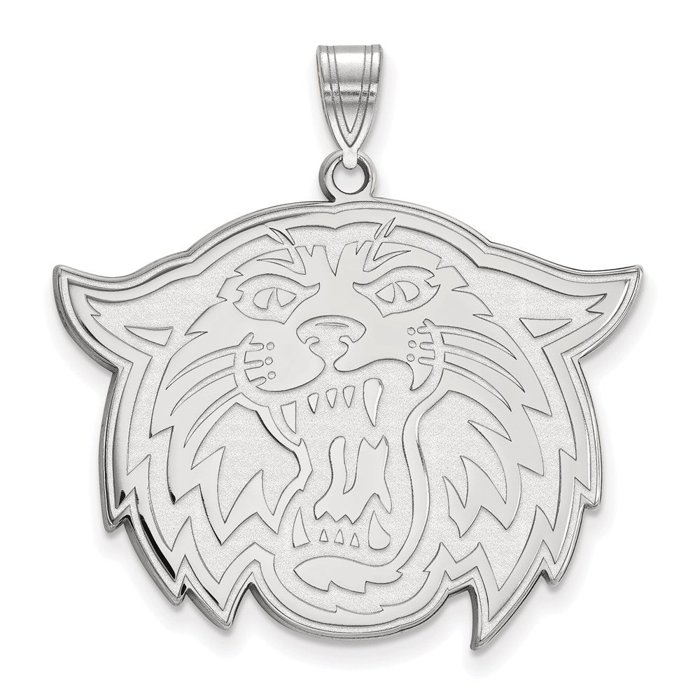 Sterlingsilber Rhodiniert Logoart Villanova University Wildkatze Extra Groß Anhänger