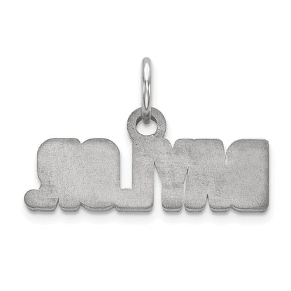 Sterlingsilber Rhodiniert Logoart Baylor University Extra Klein Anhänger