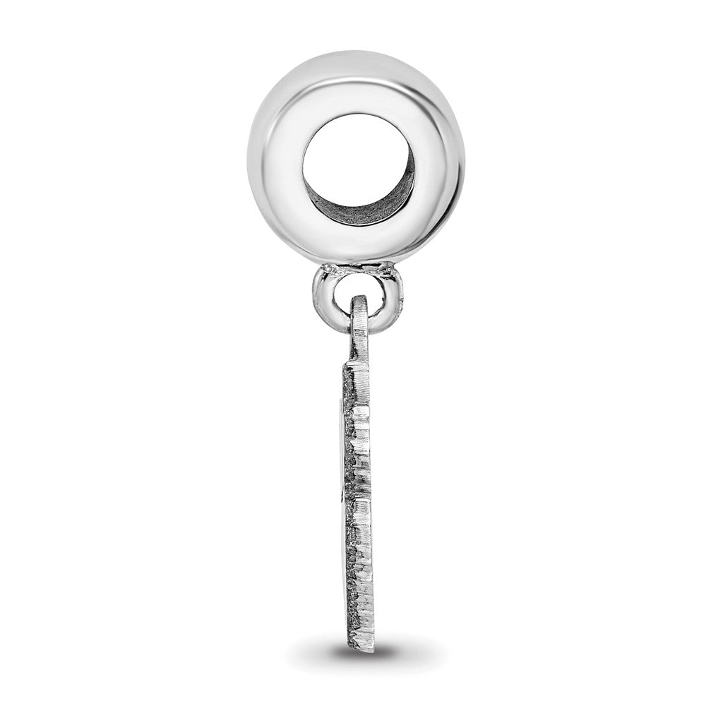 Sterlingsilber Rhodiniert Logoart Clemson University Sm Hängend Perle