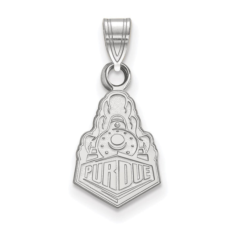 Sterlingsilber Rhodiniert Logoart Purdue University Boilermakers Zug Logo Klein Anhänger