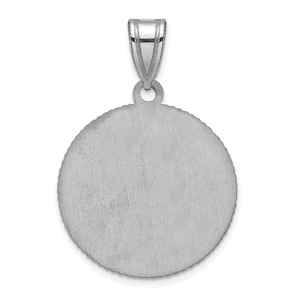 Sterlingsilber Rhodiniert Logoart Baylor University Groß Wappen Anhänger