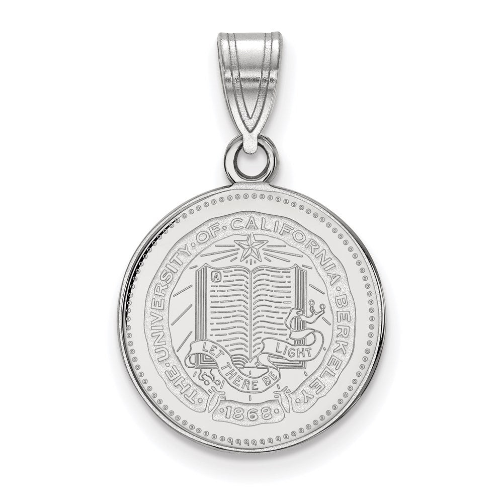 Sterlingsilber Rhodiniert Logoart University Of California Berkeley Mittel Wappen Anhänger