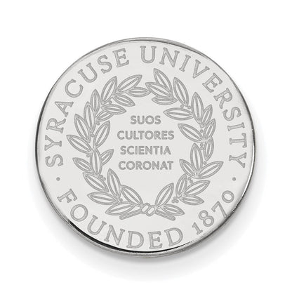 Sterlingsilber Rhodiniert Logoart Syracuse University Wappen Anstecknadel