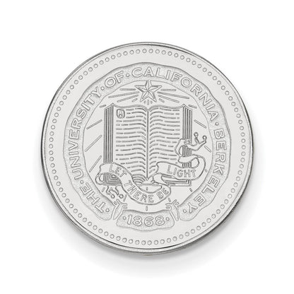 14K Weißgold Logoart University Of California Berkeley Wappen Anstecknadel