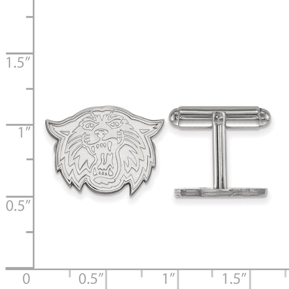 Sterlingsilber Rhodiniert Logoart Villanova University Manschette Knöpfe