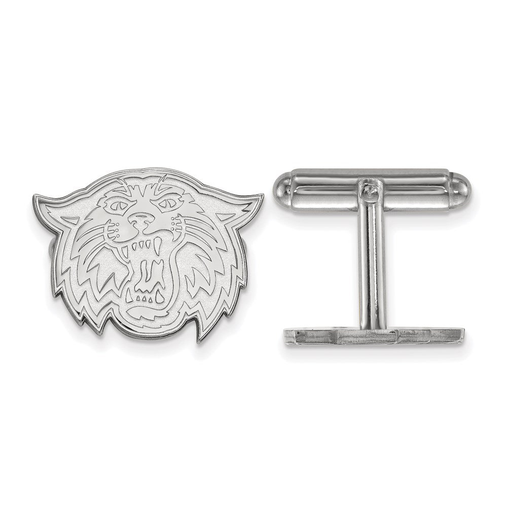 Sterlingsilber Rhodiniert Logoart Villanova University Manschette Knöpfe