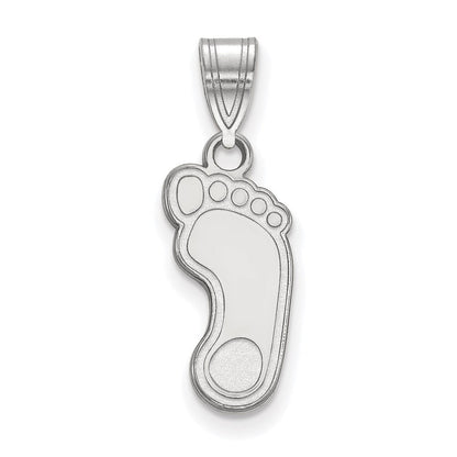 Sterlingsilber Rhodiniert Logoart University Of North Carolina Tar Heel Mittel Anhänger