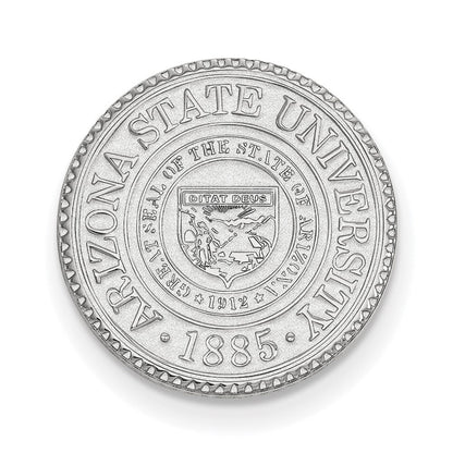 14K Weißgold Logoart Arizona State University Wappen Anstecknadel