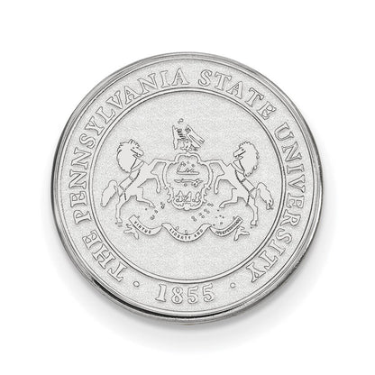 14K Weißgold Logoart Penn State University Wappen Anstecknadel