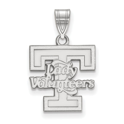 Sterlingsilber Rhodiniert Logoart University Of Tennessee Damen Volunteers Mittel Anhänger
