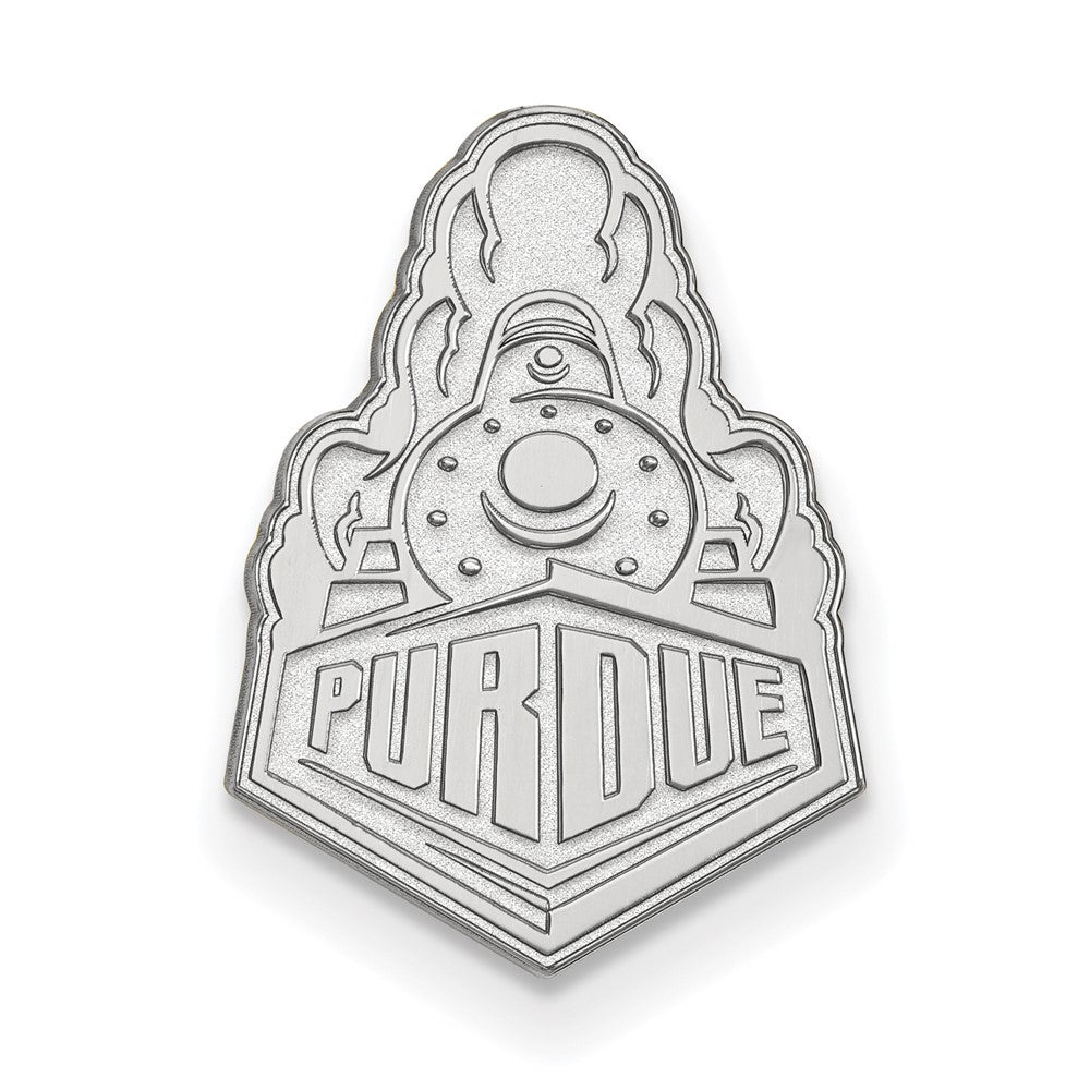 14K Weißgold Logoart Purdue University Boilermakers Zug Logo Anstecknadel