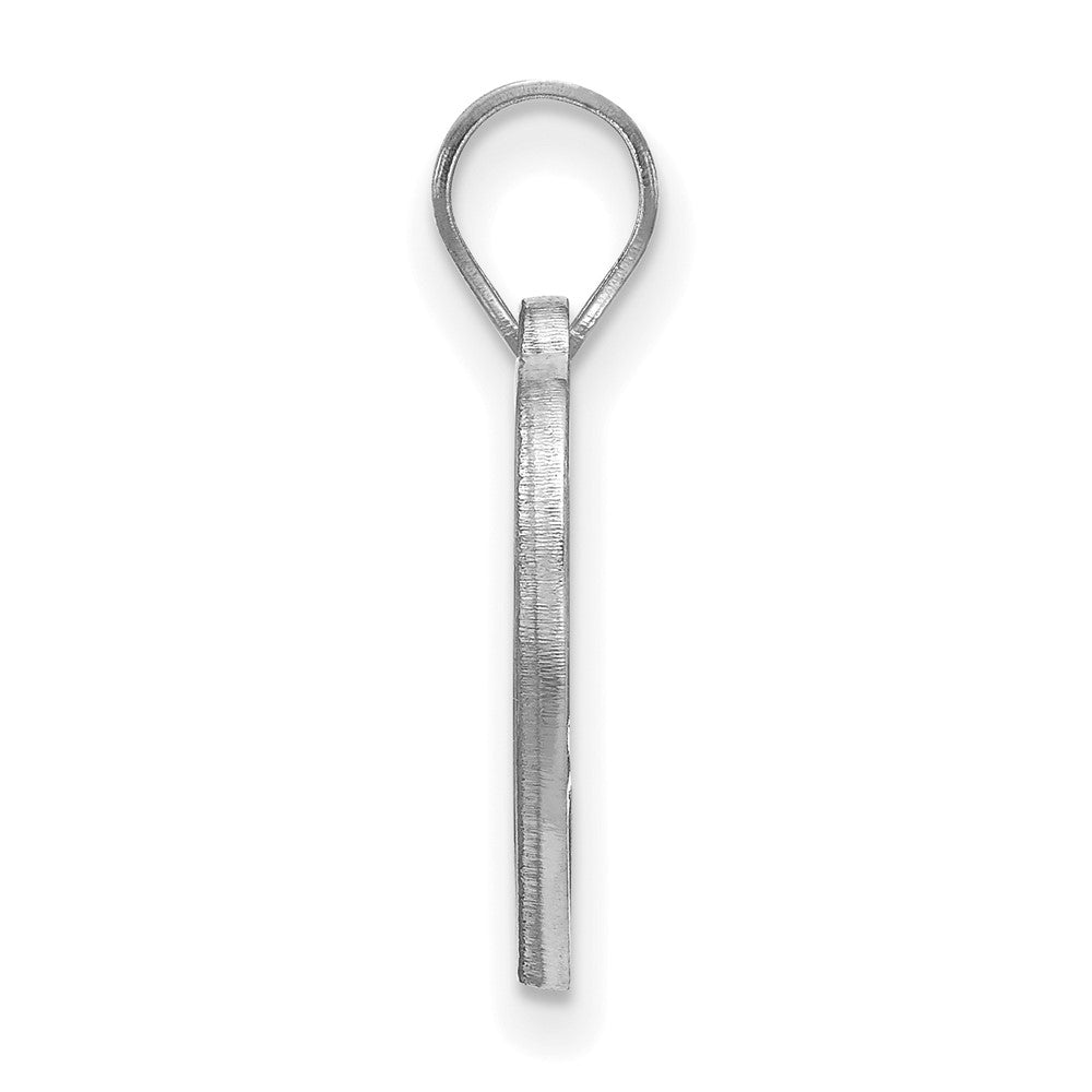 Sterlingsilber Rhodiniert Logoart Wake Forest University W F Deacon Herz Anhänger