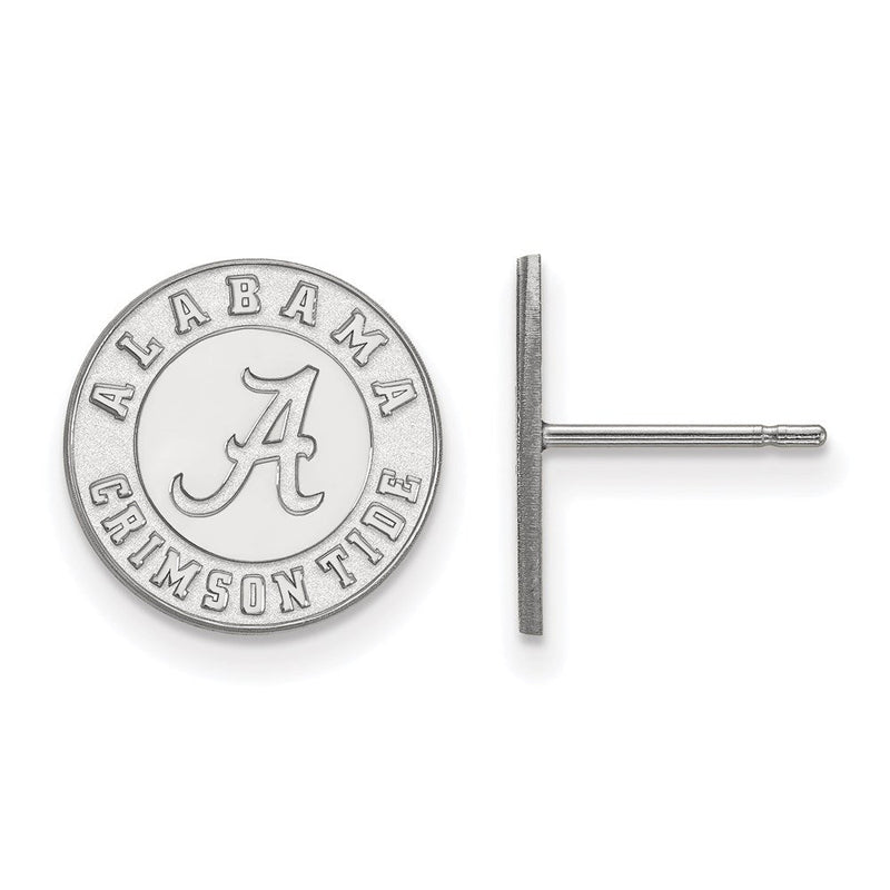 Sterlingsilber Rhodiniert Logoart University Of Alabama Crimson Tide Klein Ohrstecker