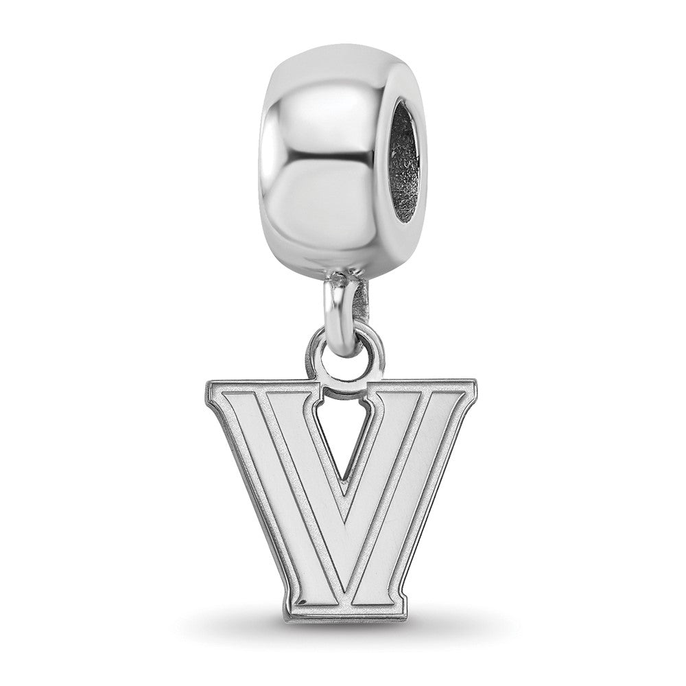 Sterlingsilber Rhodiniert Logoart Villanova University Xs Hängend Perle