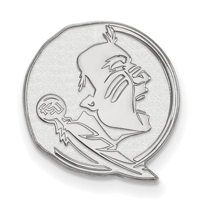 Sterlingsilber Rhodiniert Logoart Florida State University Anstecknadel