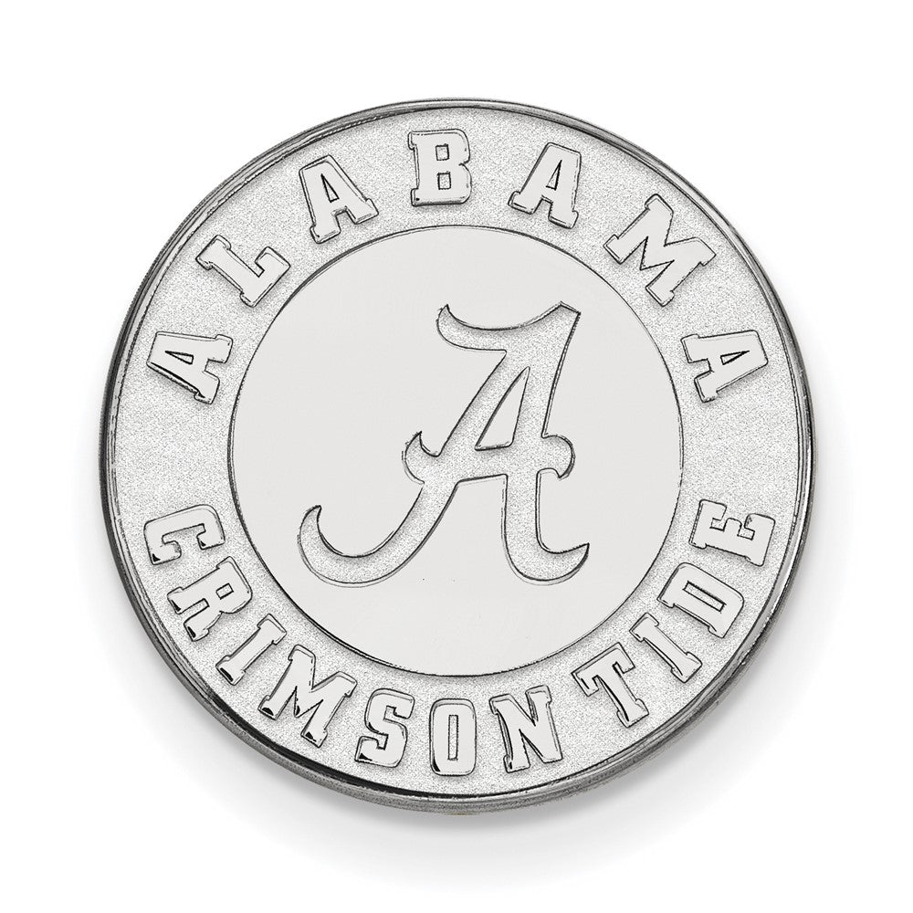 14K Weißgold Logoart University Of Alabama Crimson Tide Anstecknadel