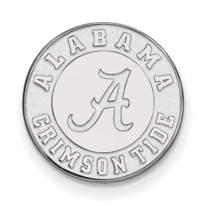 14K Weißgold Logoart University Of Alabama Crimson Tide Anstecknadel
