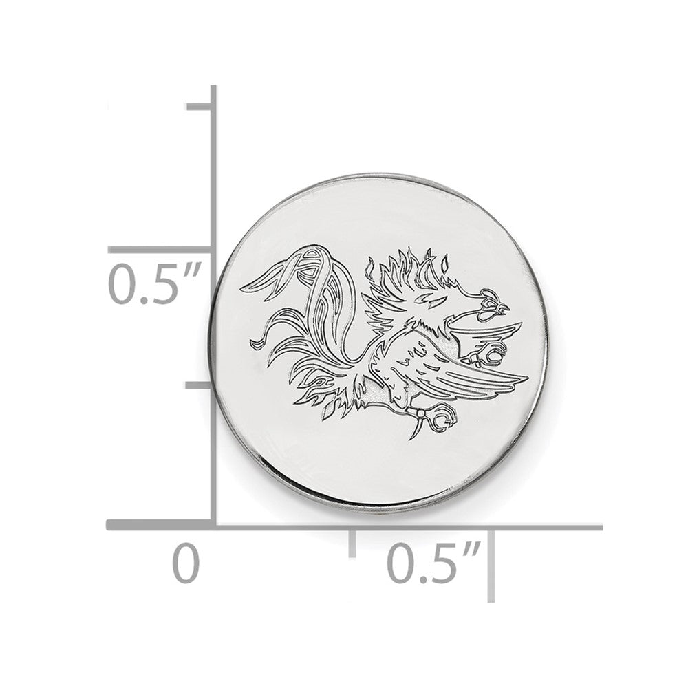 Sterlingsilber Rhodiniert Logoart University Of South Carolina Anstecknadel