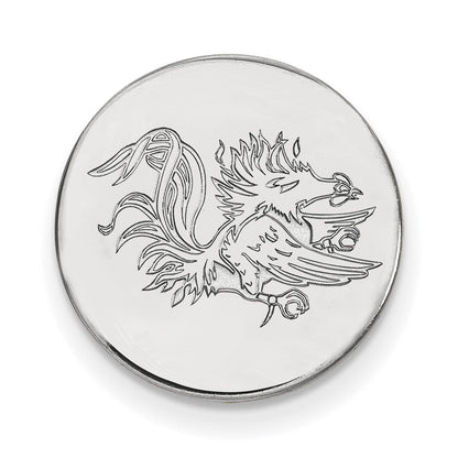 Sterlingsilber Rhodiniert Logoart University Of South Carolina Anstecknadel