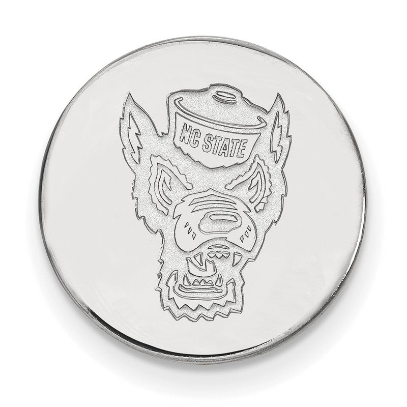 Sterlingsilber Rhodiniert Logoart North Carolina State University Anstecknadel