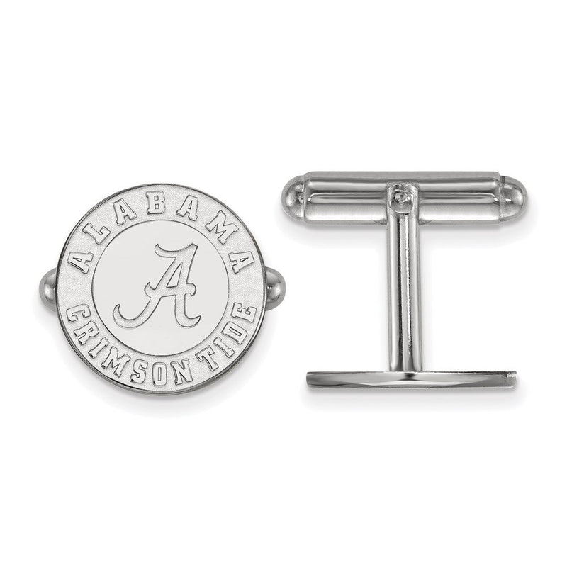 Sterlingsilber Rhodiniert Logoart University Of Alabama Manschette Knöpfe