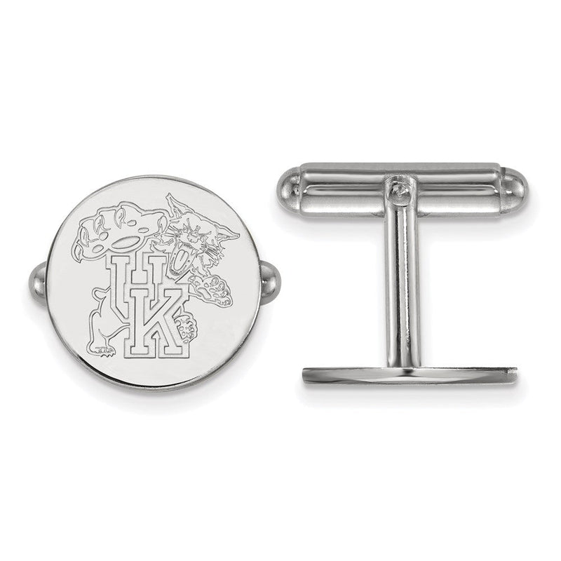 Sterlingsilber Rhodiniert Logoart University Of Kentucky Manschette Knöpfe
