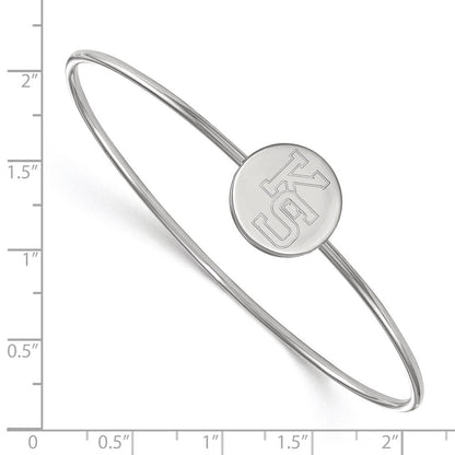 Sterlingsilber Rhodiniert Logoart Kansas State University Armreif Schieber auf