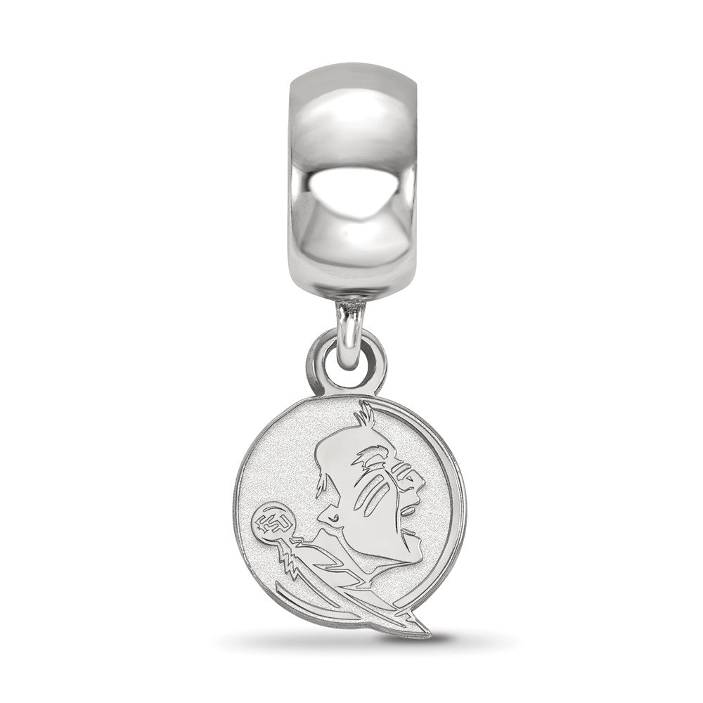 Sterlingsilber Rhodiniert Logoart Florida State University Xs Hängend Perle