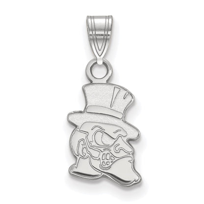 Sterlingsilber Rhodiniert Logoart Wake Forest University Demon Deacon Klein Anhänger