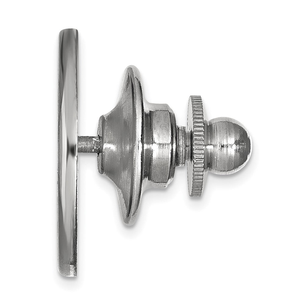 Sterlingsilber Rhodiniert Logoart Georgia Tech Wappen Anstecknadel
