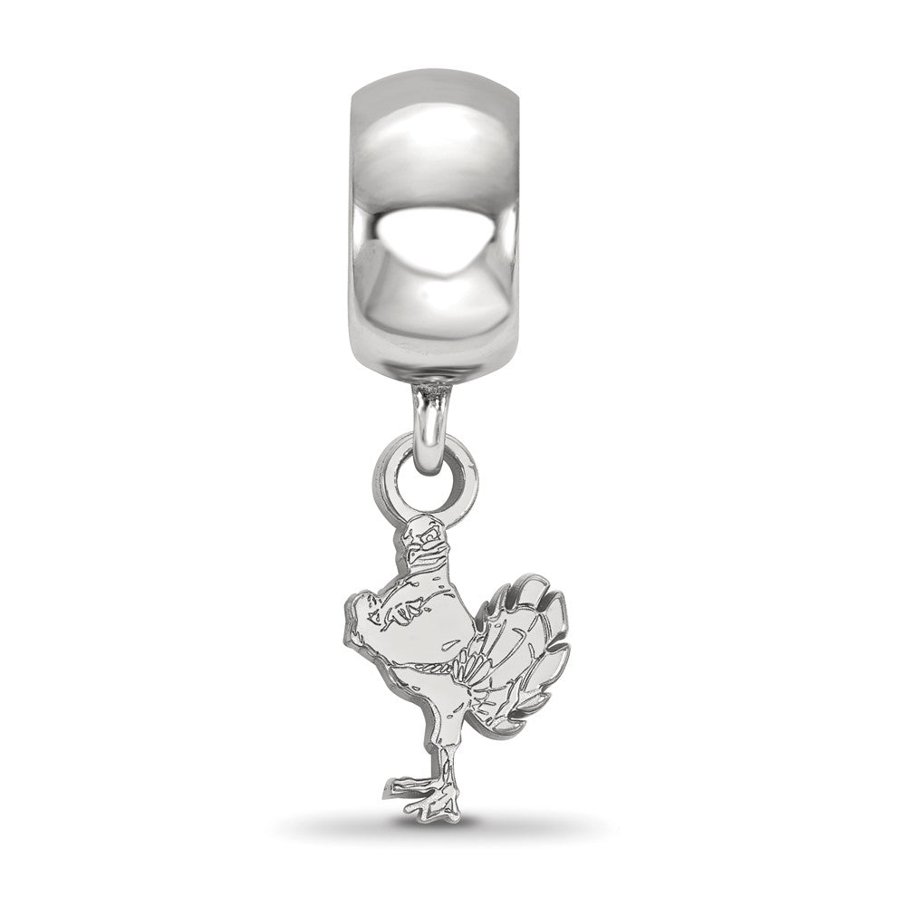 Sterlingsilber Rhodiniert Logoart Virginia Tech Xs Hängend Perle