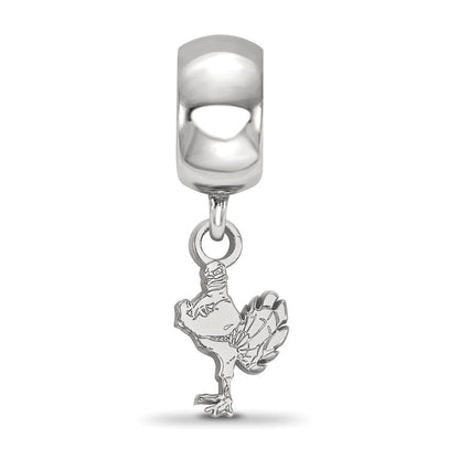 Sterlingsilber Rhodiniert Logoart Virginia Tech Xs Hängend Perle