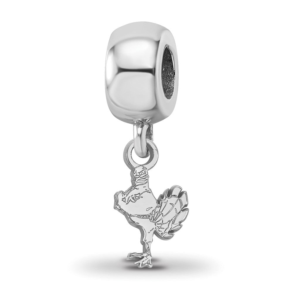 Sterlingsilber Rhodiniert Logoart Virginia Tech Xs Hängend Perle