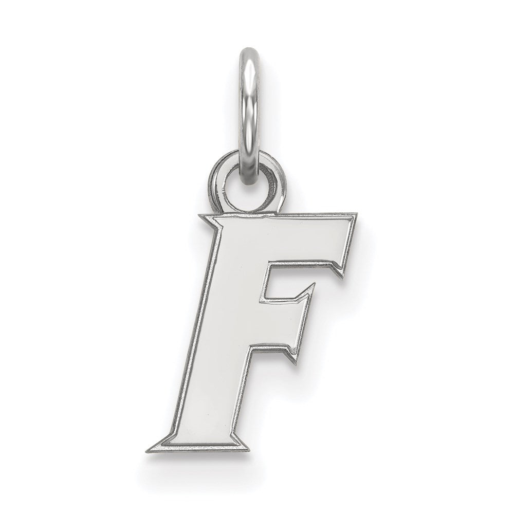 Sterlingsilber Rhodiniert Logoart University Of Florida Buchstabe F Extra Klein Anhänger