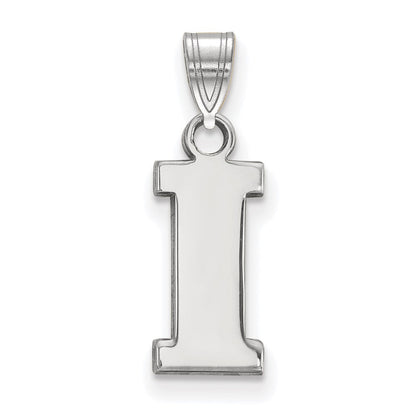 Sterlingsilber Rhodiniert Logoart University Of Iowa Buchstabe I Klein Anhänger