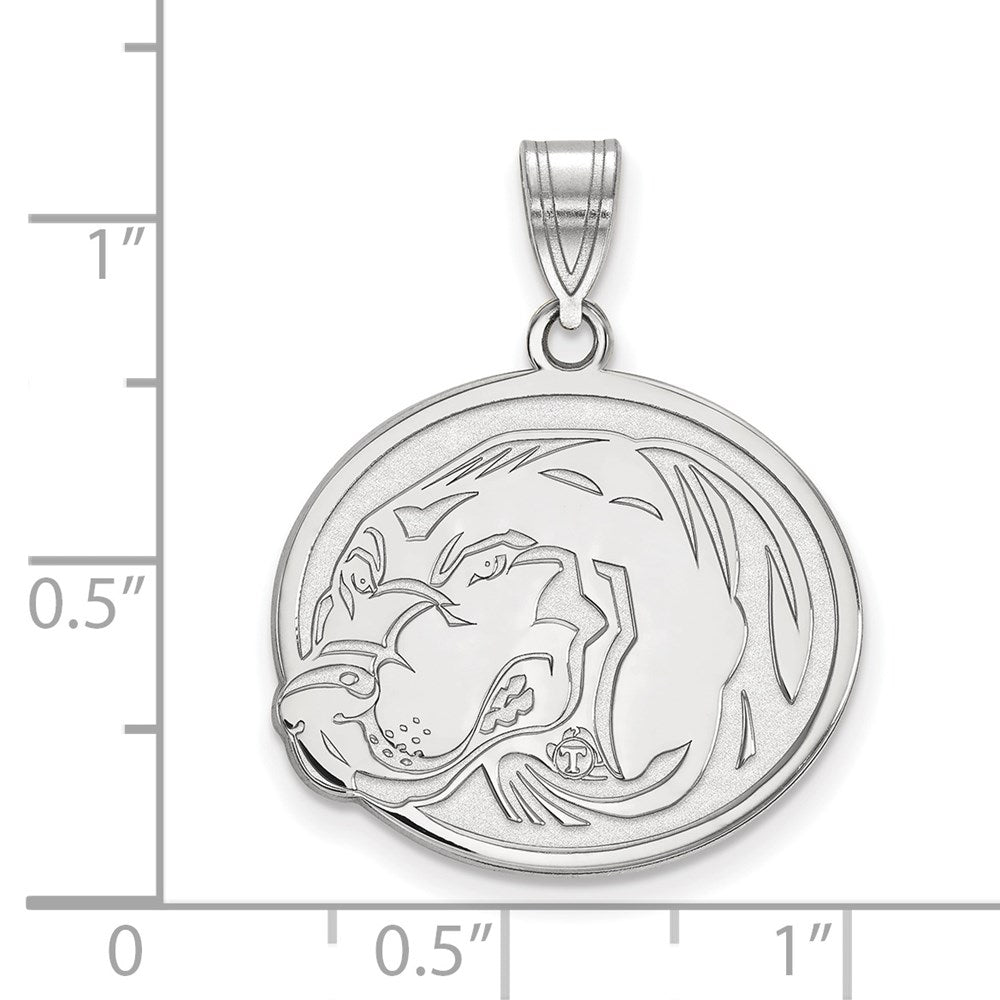Sterlingsilber Rhodiniert Logoart University Of Tennessee Smokey Groß Anhänger