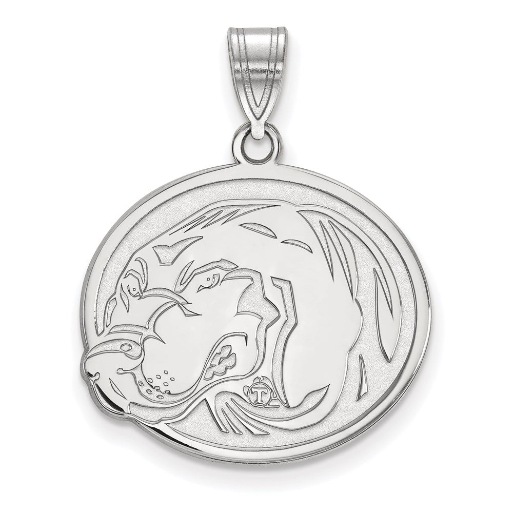 Sterlingsilber Rhodiniert Logoart University Of Tennessee Smokey Groß Anhänger