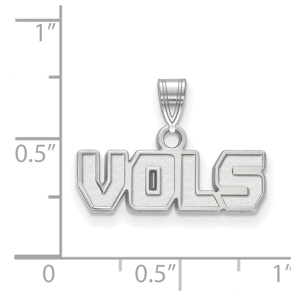 Sterlingsilber Rhodiniert Logoart University Of Tennessee Vols Klein Anhänger