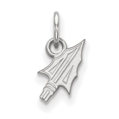 Sterlingsilber Rhodiniert Logoart Florida State University Pfeil Extra Klein Anhänger