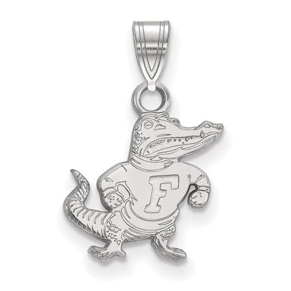 Sterlingsilber Rhodiniert Logoart University Of Florida Gator Klein Anhänger