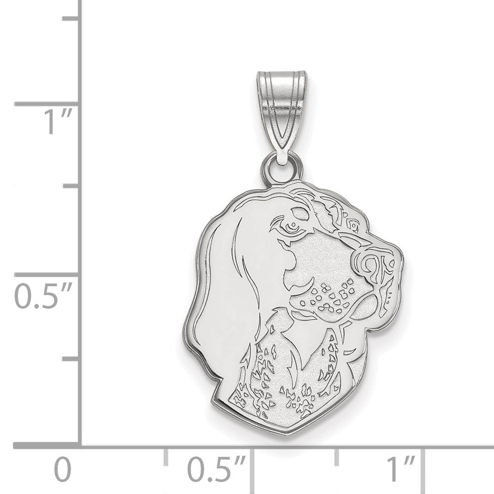 Sterlingsilber Rhodiniert Logoart University Of Tennessee Smokey Groß Anhänger