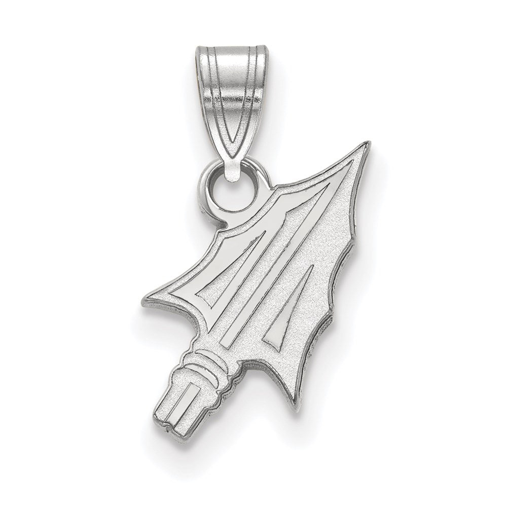 Sterlingsilber Rhodiniert Logoart Florida State University Pfeil Klein Anhänger